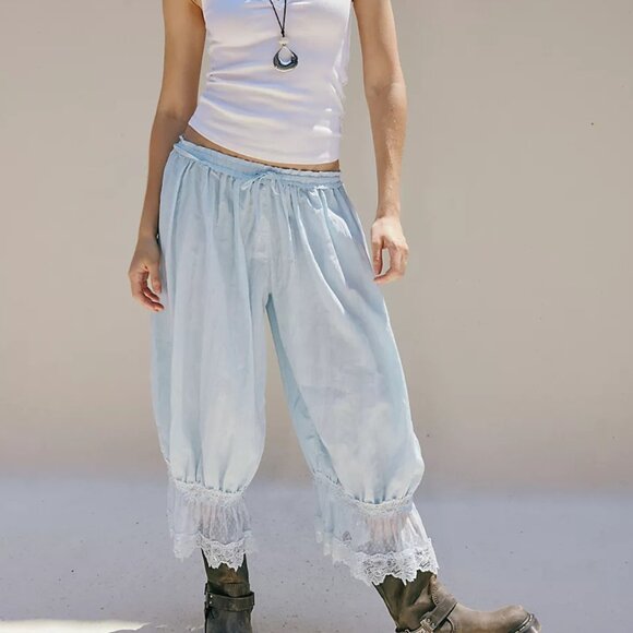 Forever Young Bloomer Pants Color: Skyride - Picture 3 of 4